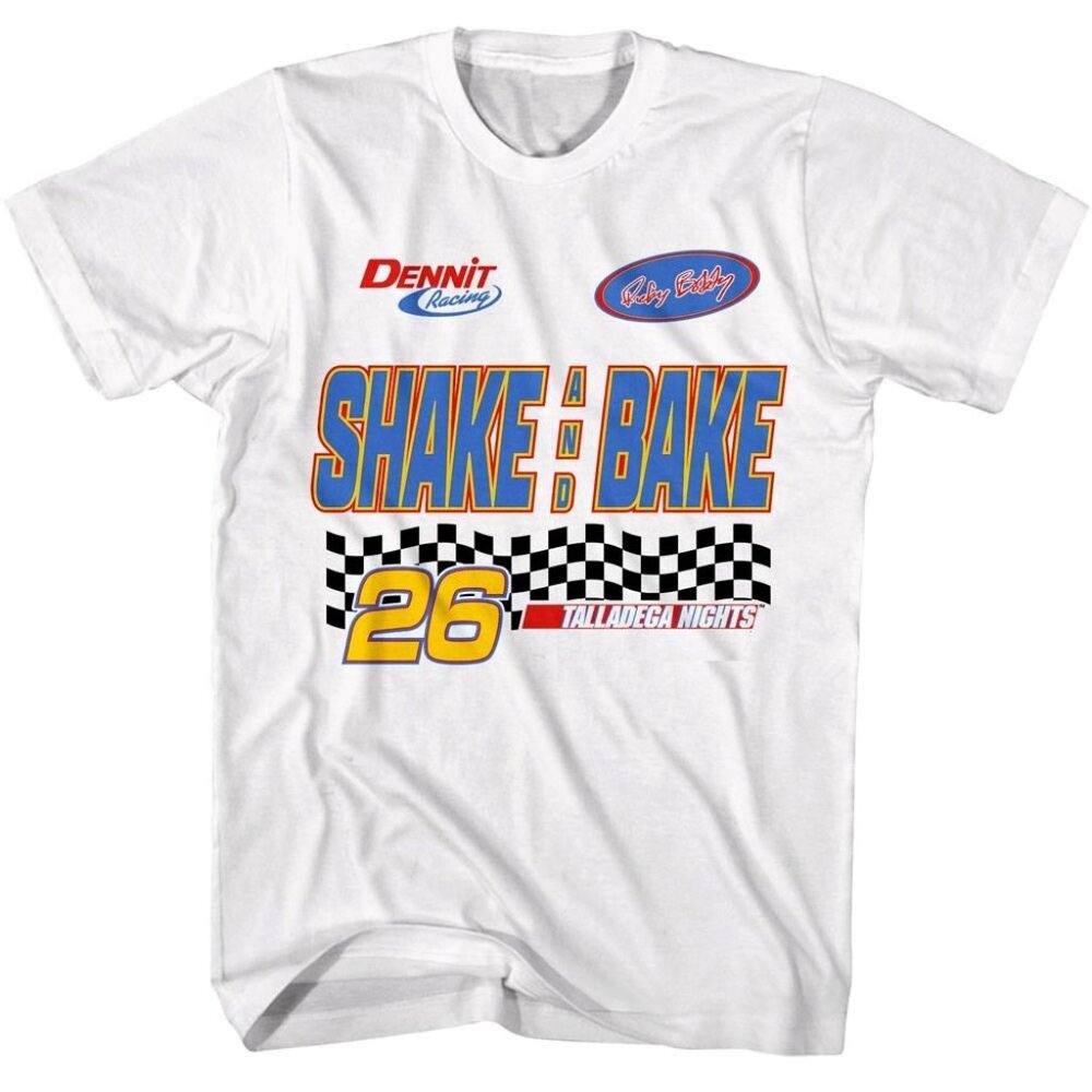 'Shake N Bake' White Short Sleeve Tee